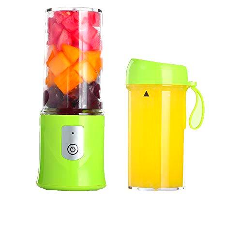 Mini batidora portátil 2 en 1 Juicer Cup sin BPA con 320 ml para deportes y viajes