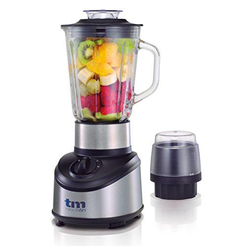 TM Electron TMPBA012 Batidora de Vaso de Cristal, 500 W