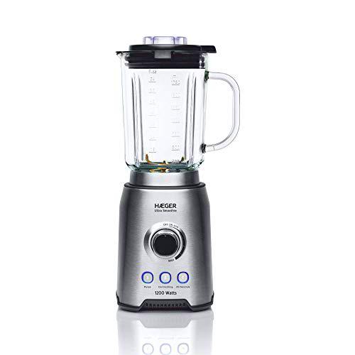 HAEGER ULTRA SMOOTHIE - Batidora de Vaso con 1200W de potencia