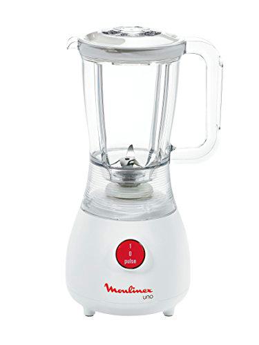 Moulinex Batidora de Vaso LM2201, 350 W, Plástico, Blanco