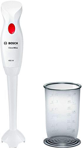 Bosch MSM14100 CleverMixx - Batidora de mano, cúpula con cuatro cuchillas