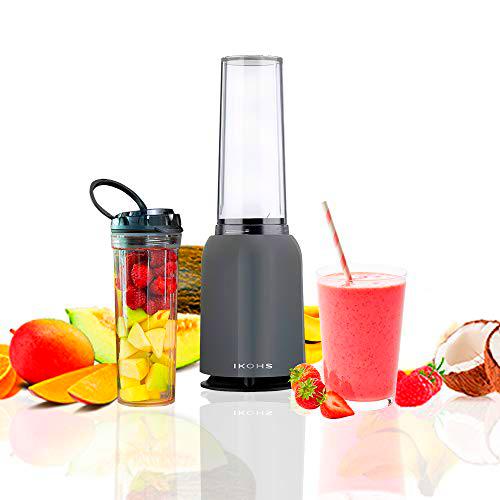 IKOHS Batidora de Vaso MOI - Batidora de Vaso Individual para Smoothies y Batidos