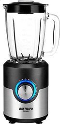 Bastilipo BVA-1200-inox Batidora de Vaso, 1200 W, 1.75 litros