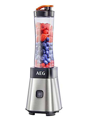 AEG SB2400 - Batidora de Vaso Good To Go - 300W, Función Turbo