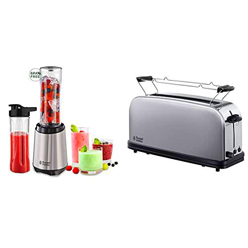 Russell Hobbs Mix &amp; Go Batidora de Vaso Individual ref