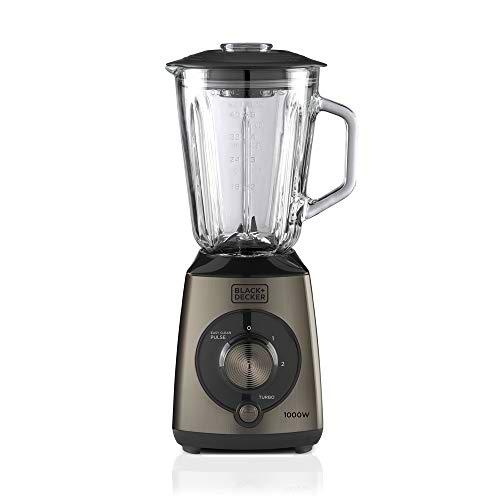 Black+Decker BXJB1000E Batidora de Vaso, 1000 W, 1.5 litros