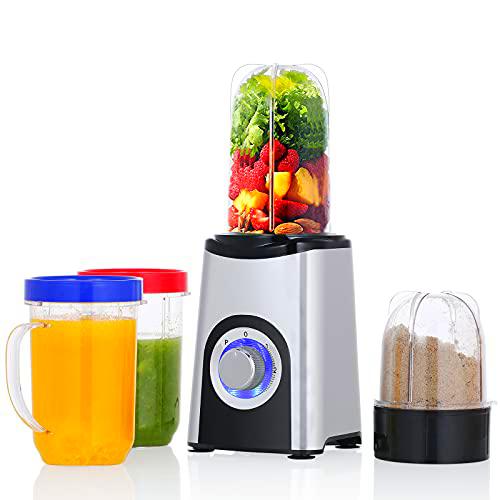 Batidora de Vaso de 350 W con 4 Tazas, Licuadora Para Verduras y Frutas Blender Smoothie