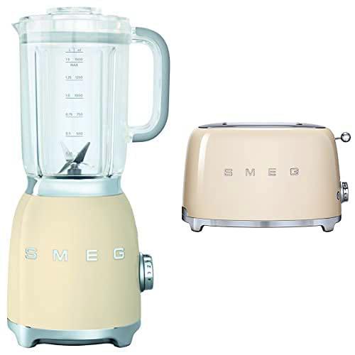 Smeg Blf01Creu - Batidora De Vaso 16,3 X 19,7 X 39,7 Cm