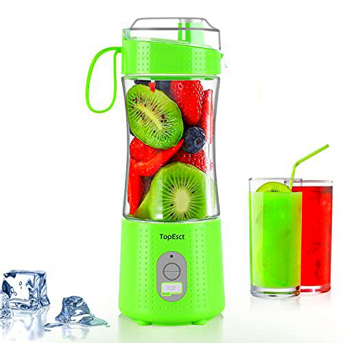 TOPESCT Mini Batidora Portátil Personal para Batidos y Smoothies