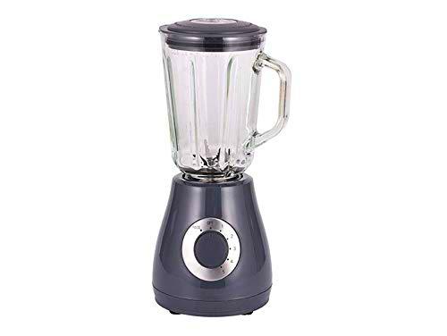 PURLINE Batidora de Vaso 400 W con Jarra de Cristal y 5 velocidades Cuchillas de Acero Inoxidable