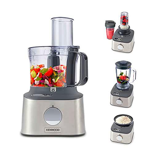 Kenwood Multipro Compact+ FDM312 SS, Robot de cocina compacto 5 en 1