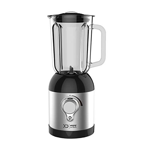 XD XDHA220 Batidora de vaso 500 W 1,5 L Negro, Plata