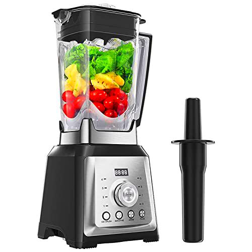 Licuadora Smoothie Maker 2000W con 8 Controles de Velocidad y Recipiente sin BPA de 2 L