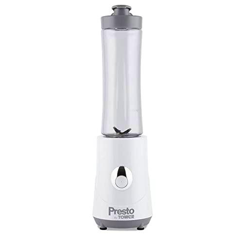 Tower PT12046WHT Presto - Licuadora personal (400 ml, 260 W)