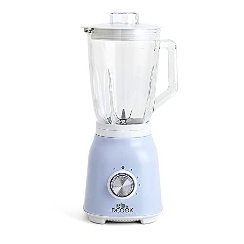 DCOOK RETRO - Batidora de vaso azul 800W