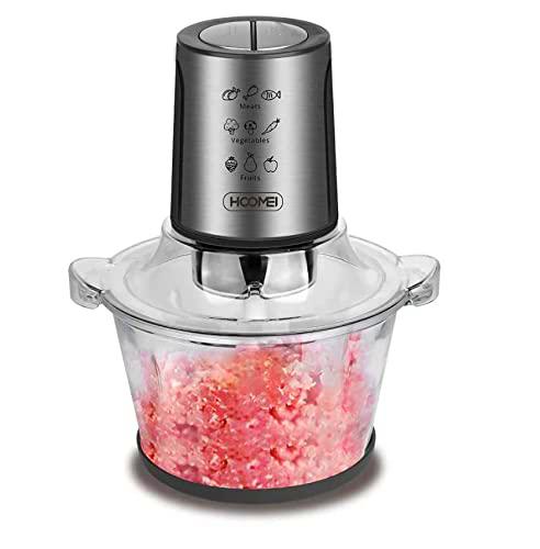 SIC - Picadora de cocina eléctrica de 400 W, de cristal