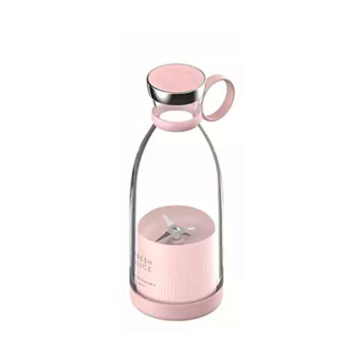 Nation LAMONI Mini Batidora portátil Mini Blender Rosa 350ml para batidos multivitamínicos