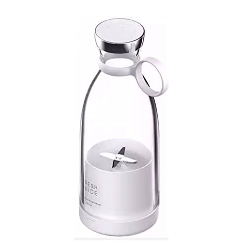 NATION LAMONI Mini Mezclador Portátil Mini Blender Blanco 350ml para Batido Multivitaminas