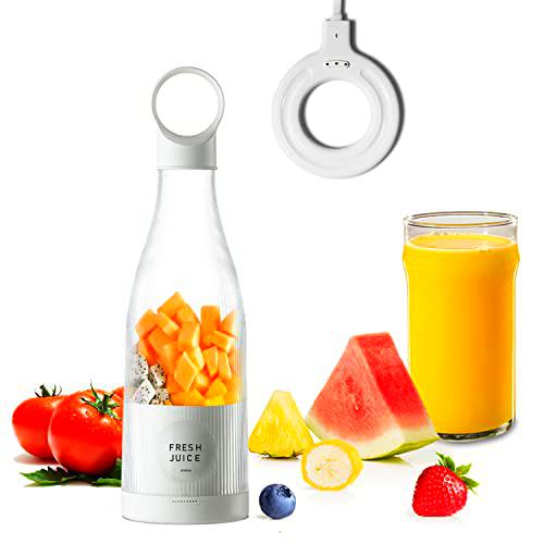 OneNine Mezclador de batidos, 450 ml Fresh Juice Mixer Botella con carga inalámbrica