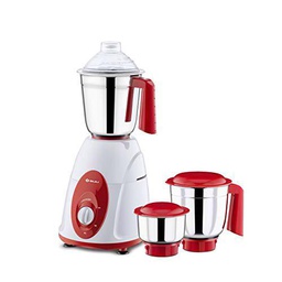 Bajaj Classic Mixer Grinder, 750W, 3 jarras (blanco y granate)