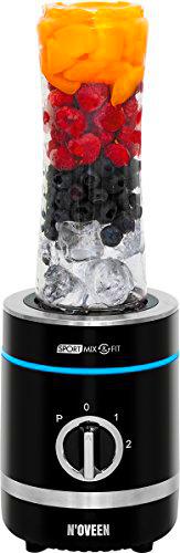 noveen Blender Sport Mix &amp; Fit sb1000 X de Line Stand Licuadora Smoothie maker (Incluye 2 botellas