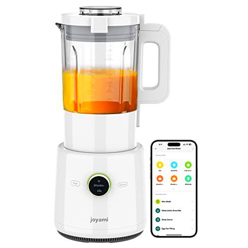 joyami Batidora de Vaso Recipiente de Cristal de 1,6L Funciones Completas Frío y Caliente Autolimpiable Triturador de Hielo