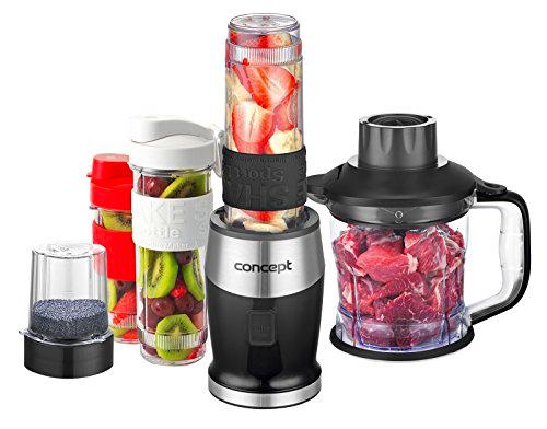 Concept Electrodomésticos SM3390 Batidora smoothie con 3 botellas de tritan