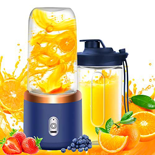 EBKCQ Batidora portátil Fresh Juice, mini batidora eléctrica USB para batidos o batidos