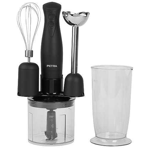 Petra PT2827BMBLKVDE 3-in-1 Mixer - BPA-frei Anhänge