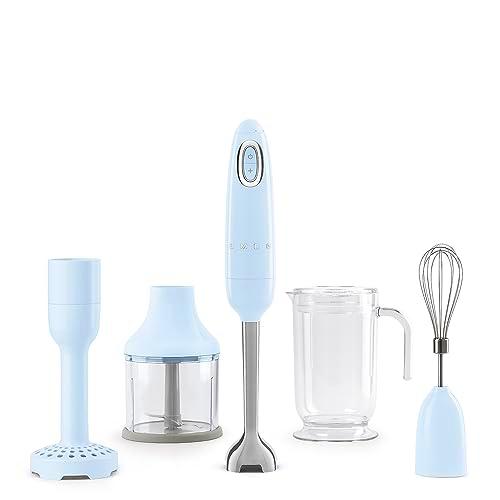 SMEG HAND BLENDER BLUE WITH ACCESSORIES HBF22PBEU