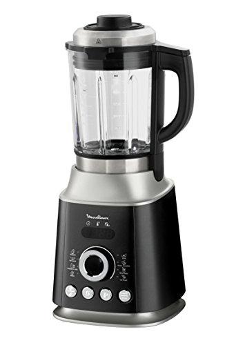 Moulinex Ultrablend Cook LM962B10 Batidoras de vaso de 1500 W de potencia y 6 programas automáticos