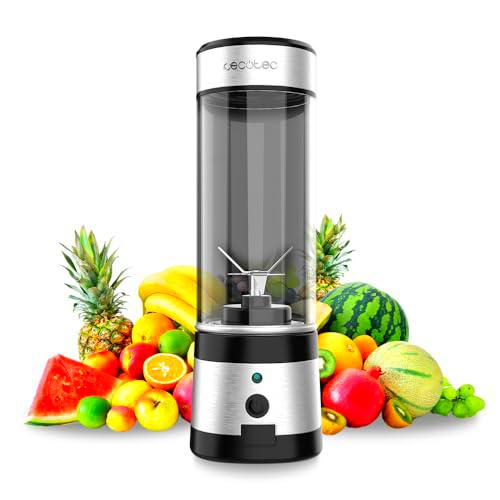 Cecotec Batidora de Vaso Portatil Individual Smoothies WanderlustMix USB