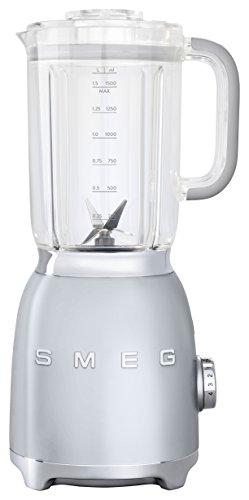 SMEG Batidora BLF01SVEU, 800 W, 1.5 litros, Vidrio