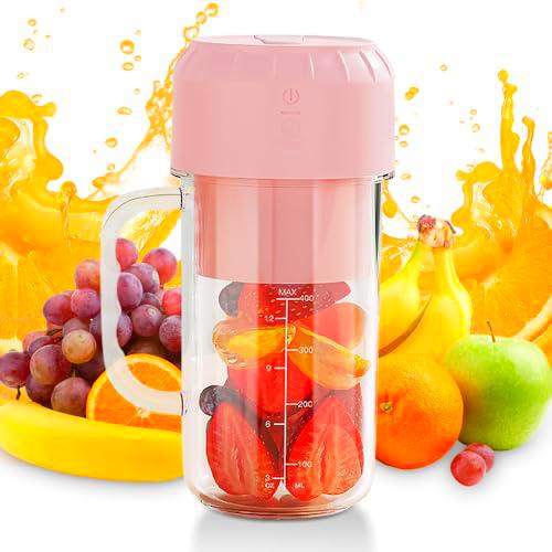 DAJASD Batidora portátil de 400 ml Fruit Mixer portátil