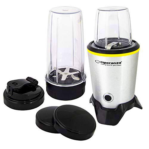 Esperanza EKM028 Blender Tabletop Blender 1000 W Black Stainless Steel