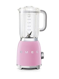 Smeg Batidora BLF01PKEU, 800 W, 1500 milliliters, Vidrio