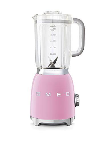 Smeg Batidora BLF01PKEU, 800 W, 1500 milliliters, Vidrio