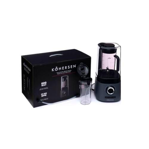 Kohersen Batidora de Vaso 71097 Antracita 600 W 80 kpa 600 ml