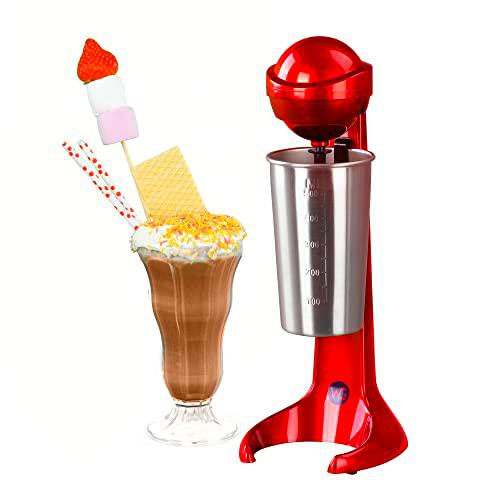 Wicked Gizmos - Batido de leche retro rojo de 500 ml