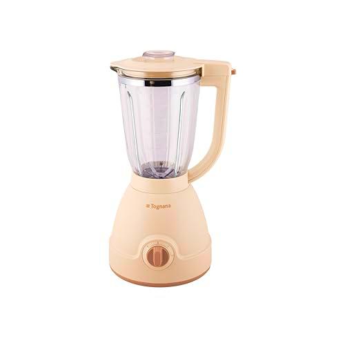 Tognana Iridea Electric Blender, Glass-Plastic-Stainless Steel, Champagne