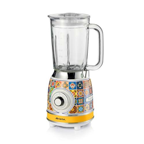 Ariete 583 Positano - Batidora con vaso de cristal de 1,5 litros