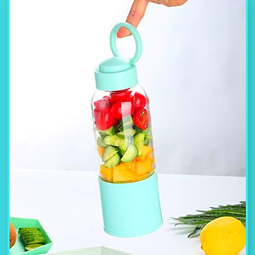 Juicer Cup - Batidora de vaso portátil, 450 ml, 6 cuchillas sin BPA