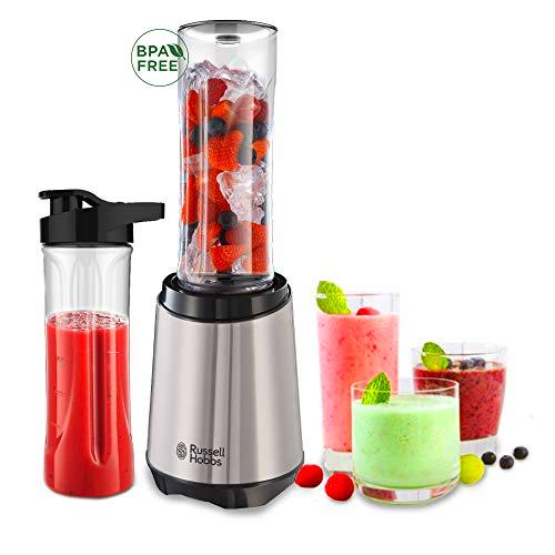 Russell Hobbs Mix &amp; Go - Batidora de Vaso de Mano (300 W