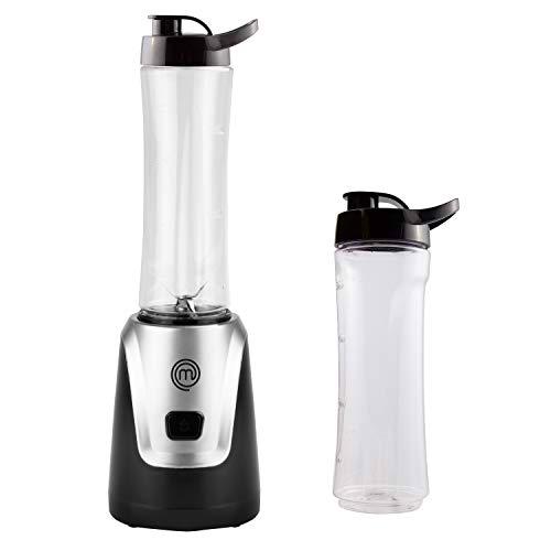 MasterChef 525497 Licuadora para Smoothies, Incl. 2 x Botellas Deportivas 600 ml