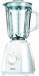 MPM MBL-19 Batidora de Vaso, 400 W, 1.5 litros, 0 Decibeles, Blanco